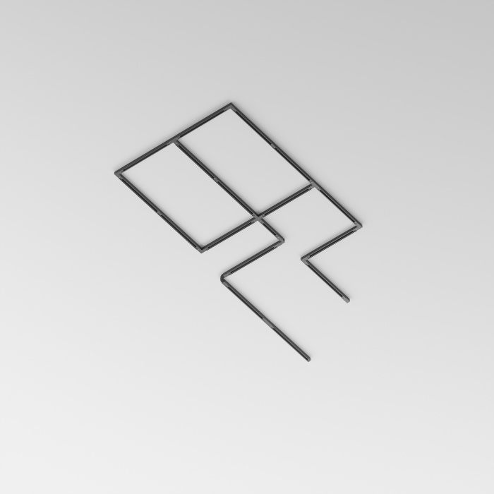 Шинопровод накладной/подвесной Maytoni Busbar trunkings Trinity TRX005-312B