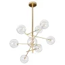Люстра на штанге Delight Collection Globe Mobile 9307P-8A gold