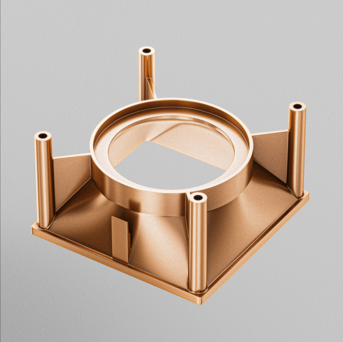 Декоративная рамка-отражатель для накладных светильников Maytoni Alfa LED C065-01MG