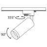 Трековый светильник Maytoni Focus TR004-1-GU10-MG