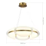 Люстра подвесная ST-Luce Золотистый/Белый LED 1*45W 3000K SL1304.203.45