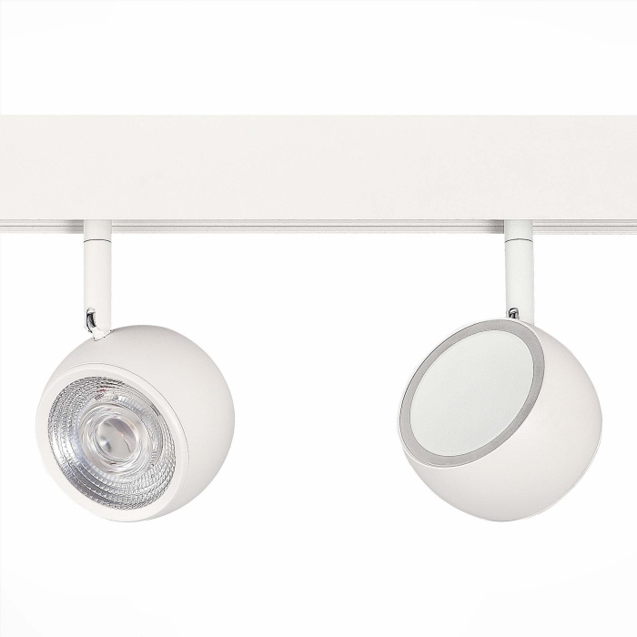 Магнитный трековый светильник Белый LED 1*10W 3000K 470Lm Ra>80 36° IP20 L120xW50xH176 ST355.536.10