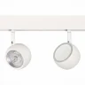 Магнитный трековый светильник Белый LED 1*10W 3000K 470Lm Ra>80 36° IP20 L120xW50xH176 ST355.536.10