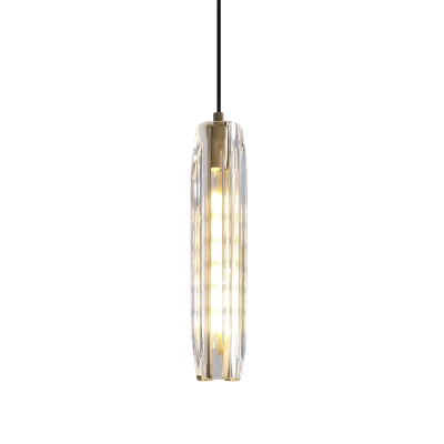 Подвесной светильник Delight Collection MT8851 MT8851-1H bronze/clear