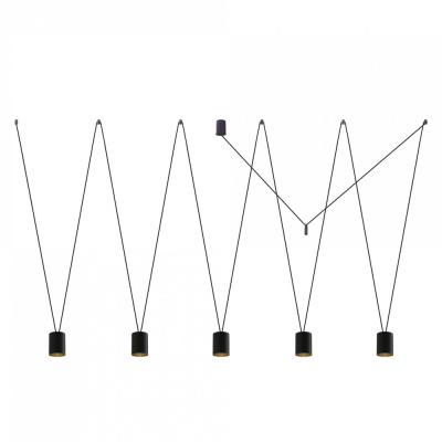 Подвесной светильник Nowodvorski More Tone Black/Gold 7817