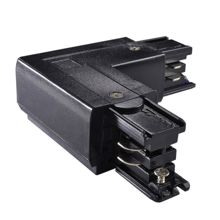 Коннектор L-образный правый Ideal Lux Link Trimless L-Connector Ri Bk On-Off