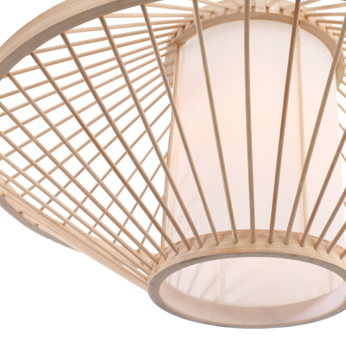 Светильник подвесной ST-Luce Древесный/Белый E27 1*40W SL6241.533.01