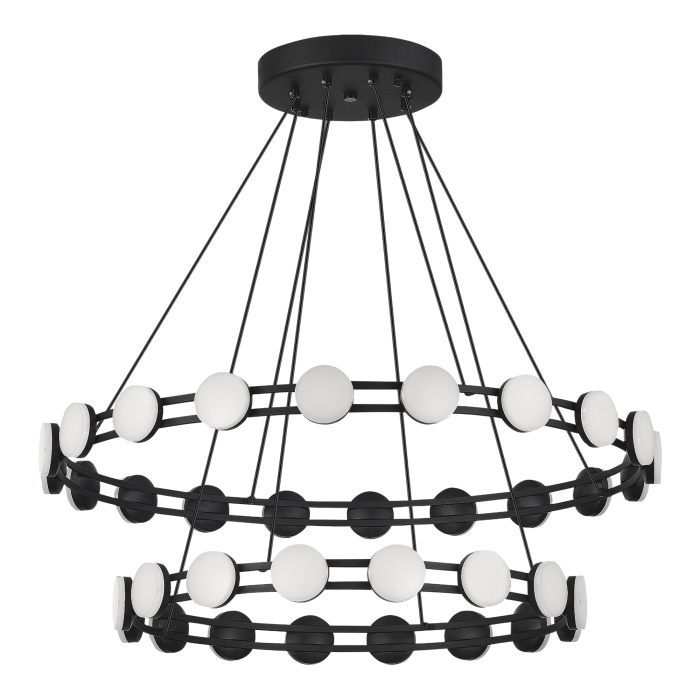 Светильник подвесной ST-Luce черный/белый LED 1*70W 4000K SL6610.403.36