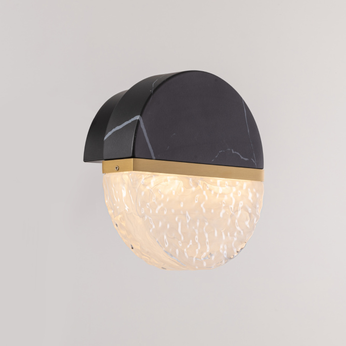 Настенный светильник Delight Collection MD25030008 MB25030008-1A brass/black