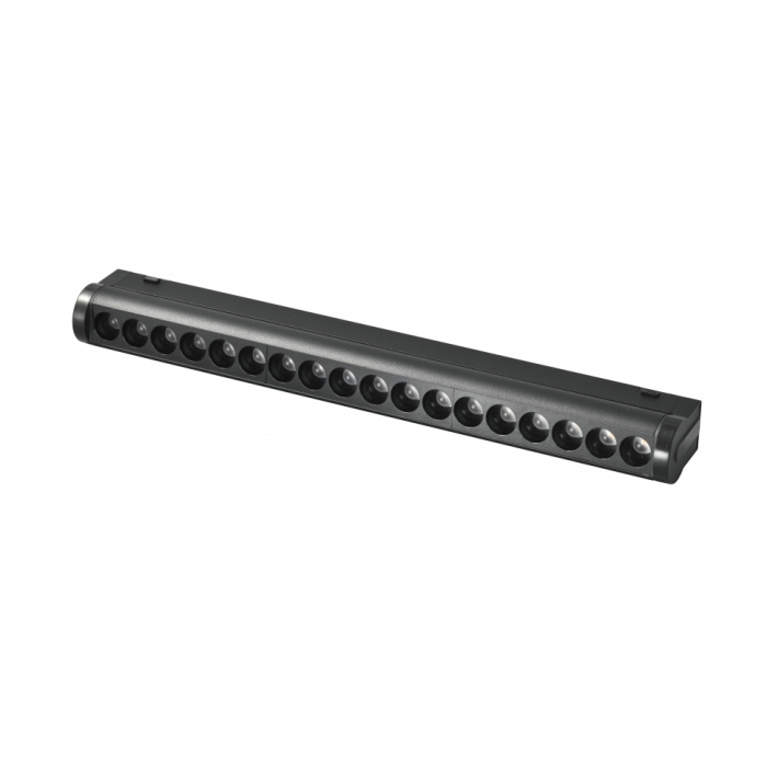 Светильник трековый магнитный поворотный iLedex VISION SMART 4825-041-L305-18W-36DG-BK (раб. с Алисой)