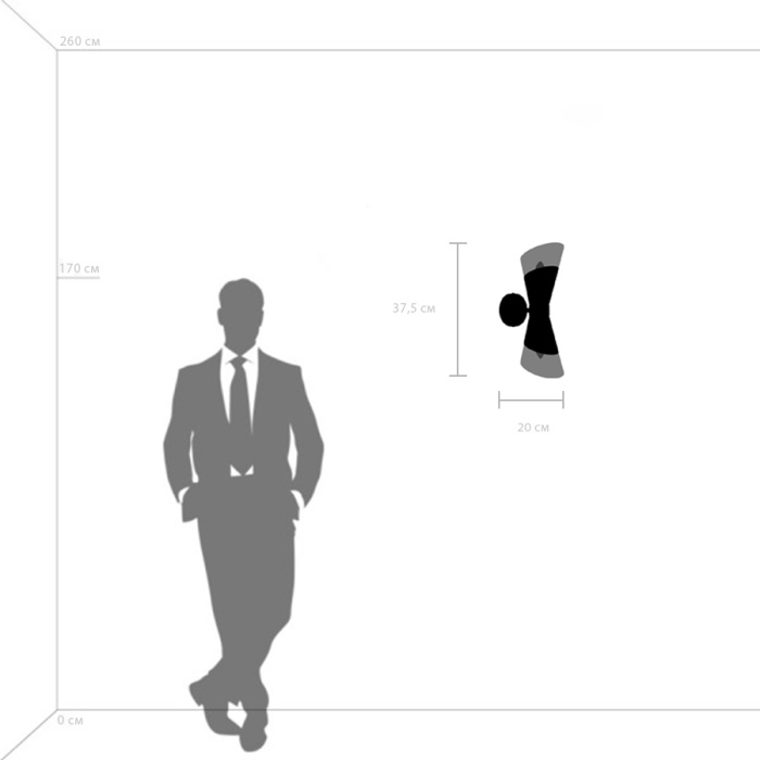 Бра Strato Lightstar 817624