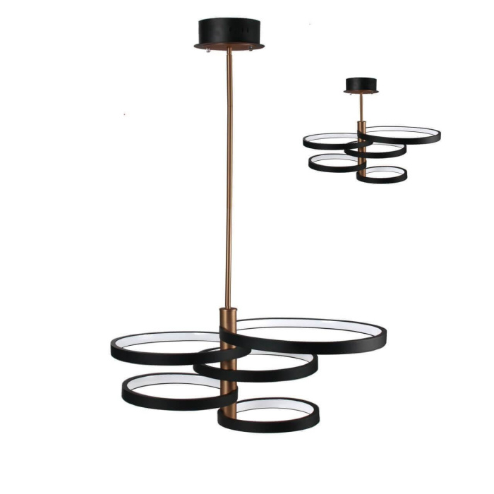 Потолочная светодиодная люстра Favourite Umlauf 2116-5P