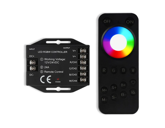 Контроллер для светодиодных лент RGBW с сенсорным радио пультом 2.4G GS11461 Ambrella light GS11461