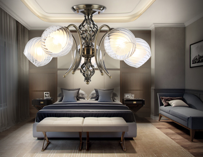 Потолочная люстра Ambrella light TR3070