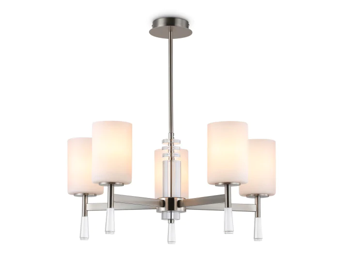 Люстра со стеклянными плафонами на штанге Ambrella light LH56251