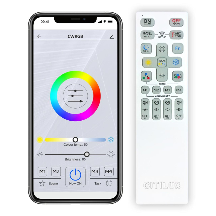 Потолочный светильник Citilux Диамант Смарт CL713A40G