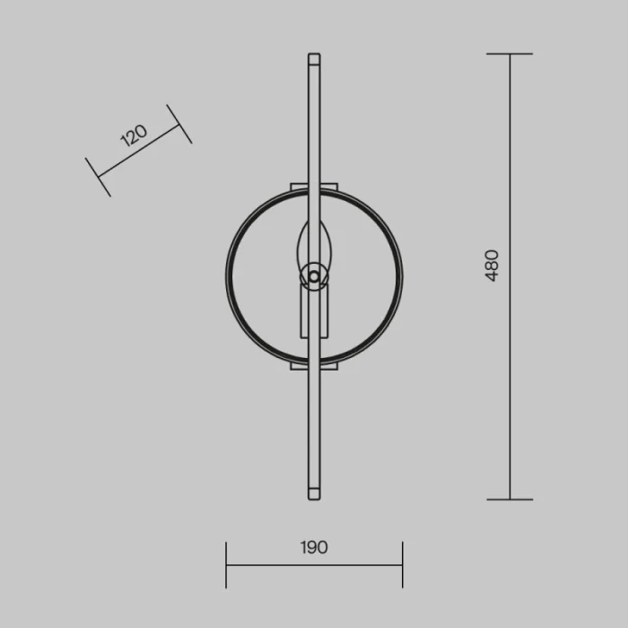 Бра Maytoni Marmo MOD099WL-01G