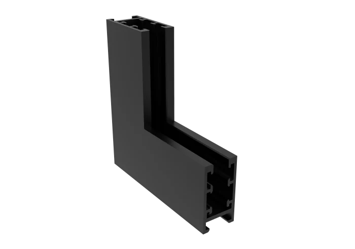 Внутренний соединитель для магнитного накладного шинопровода угловой Crystal Lux CLT 0.216 02 BL