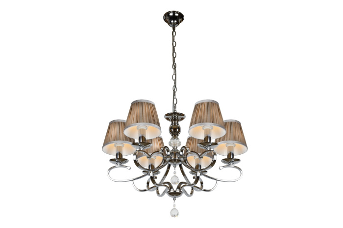 Подвесная люстра iLamp Holiday RM6116/6 Хром