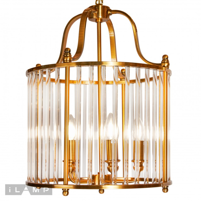 Подвесная люстра iLamp Qeens P2437-5 Bronze