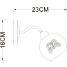 Бра Arte Lamp Alessandra A5004AP-1WG