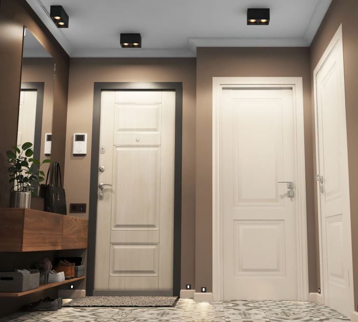 Накладной светильник Denkirs Rodvig DK3085-BK+BR