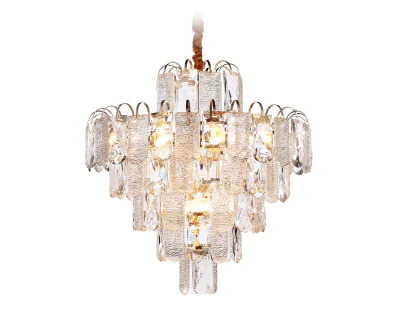 Подвесная люстра с хрусталем Ambrella light TR5233
