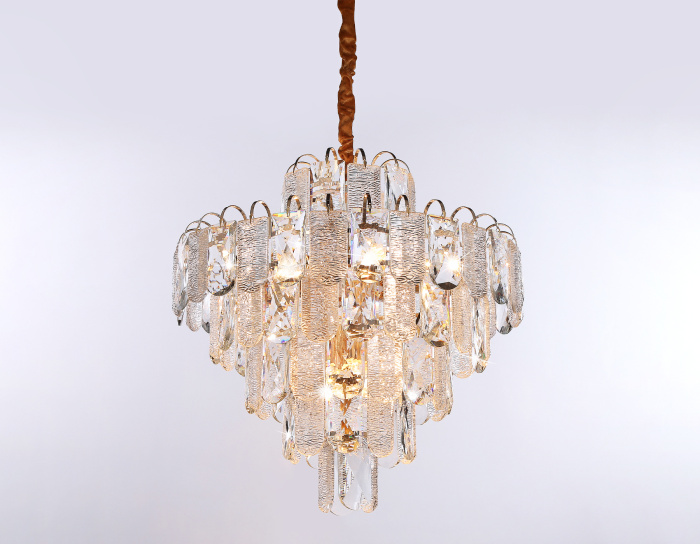 Подвесная люстра с хрусталем Ambrella light TR5233