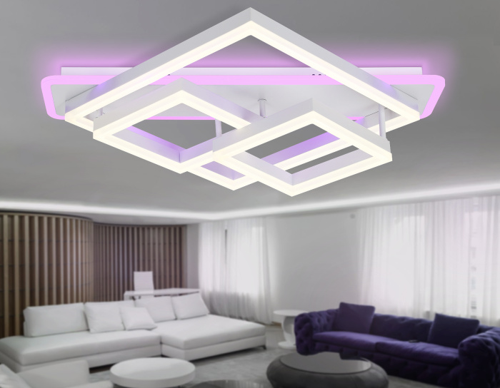 Потолочный светодиодный светильник с пультом Ambrella light FA8531