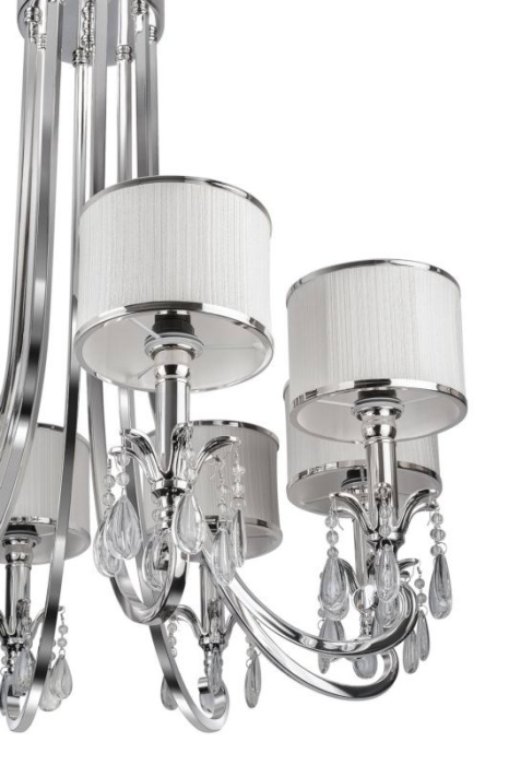 Потолочная люстра L'Arte Luce Luxury Lombard L00508 с подвесками из хрусталя