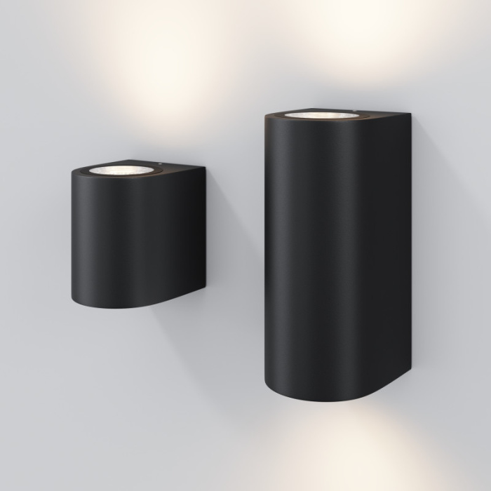 Уличный настенный светильник Maytoni Slat O044WL-01B