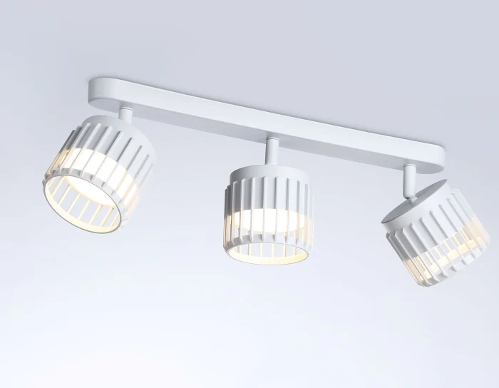 Настенно-потолочный поворотный спот со сменной лампой GX53 Ambrella light TN71166