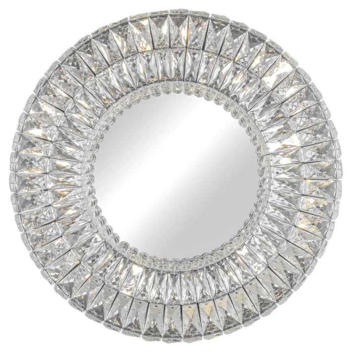Хрустальное зеркало с подсветкой L'Arte Luce Luxury Spiridon L27726.32