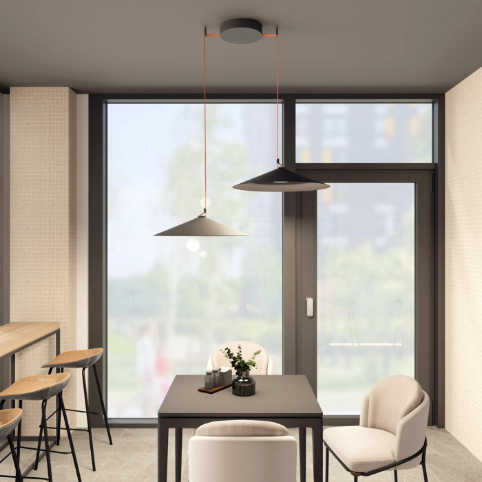 Трековый светильник BELTY FLOW DK5569-BK