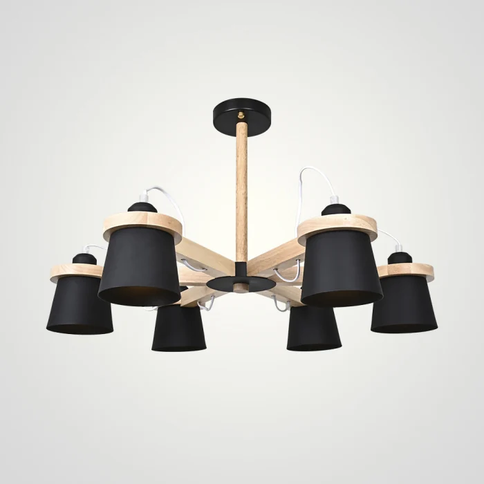 Люстра потолочная NATURA B6 Black ImperiumLoft