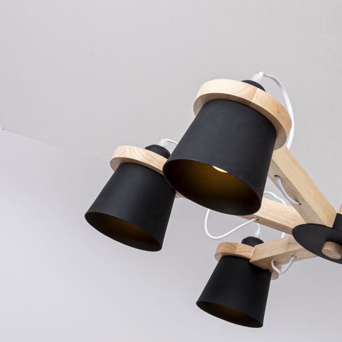 Люстра потолочная NATURA B6 Black ImperiumLoft