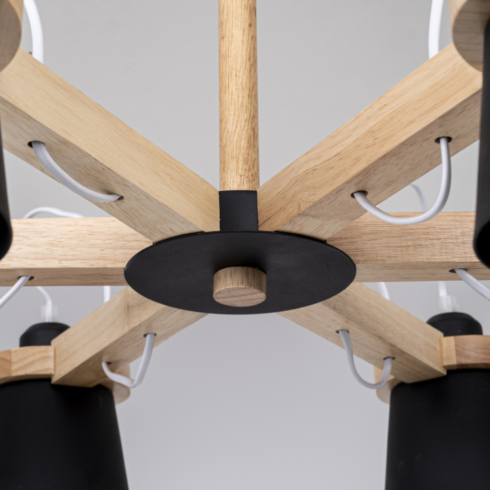 Люстра потолочная NATURA B6 Black ImperiumLoft