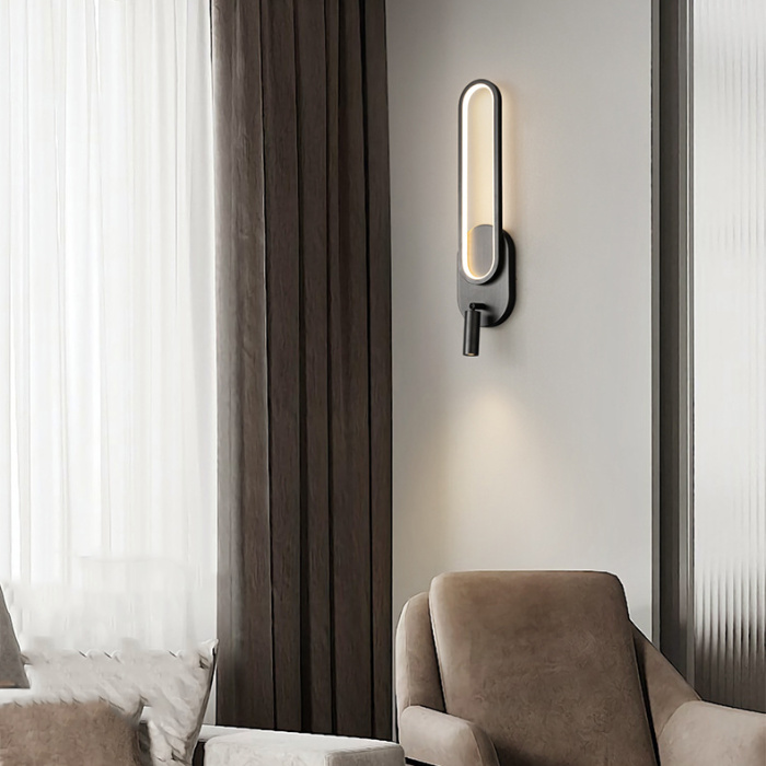 Настенный светильник CARIT B Black ImperiumLoft