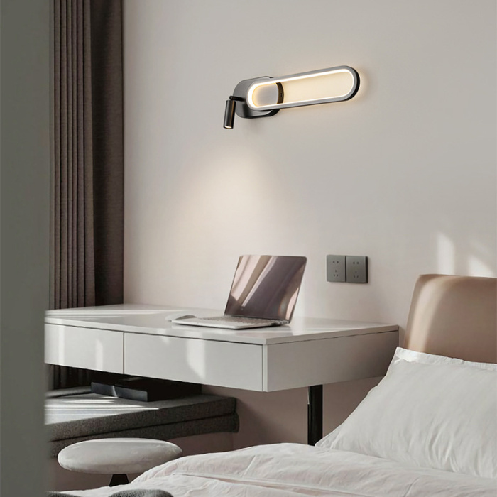 Настенный светильник CARIT B Black ImperiumLoft