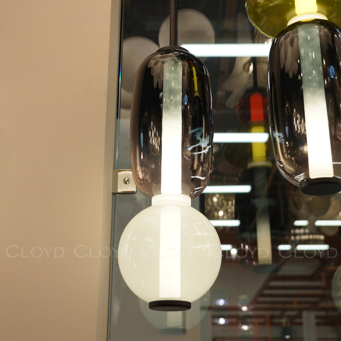 Подвесной светильник Cloyd SUPERNOVA-A P1 / выс. 40 см - черный (арт.11401)