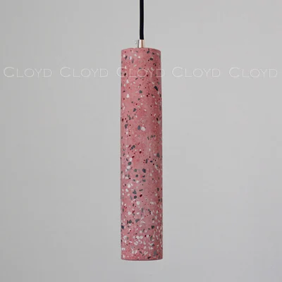 Подвесной светильник Cloyd MINIMA P1 / хром - розов. бетон (арт.11071)