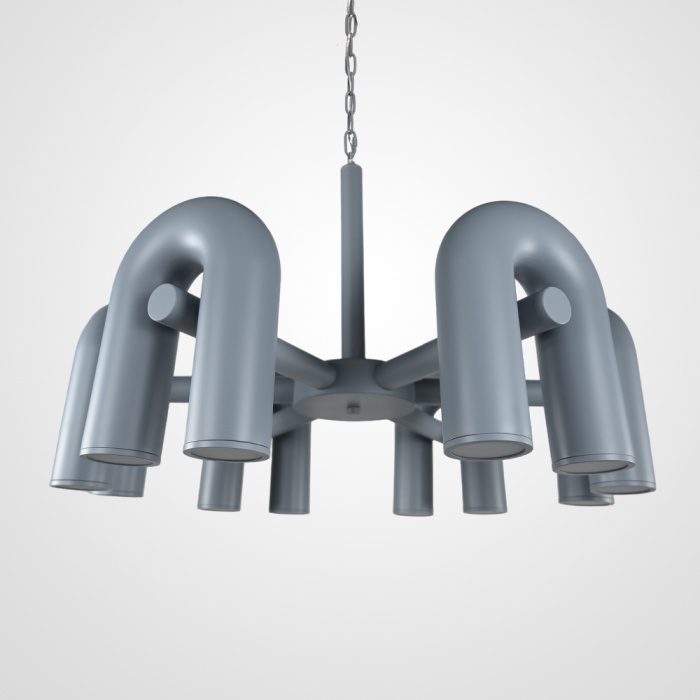 Подвесная люстра FANNY 12 Grey ImperiumLoft