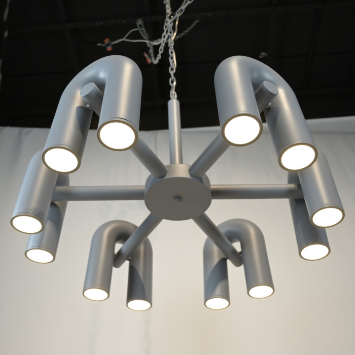 Подвесная люстра FANNY 12 Grey ImperiumLoft