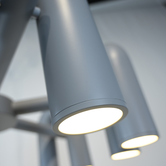 Подвесная люстра FANNY 12 Grey ImperiumLoft