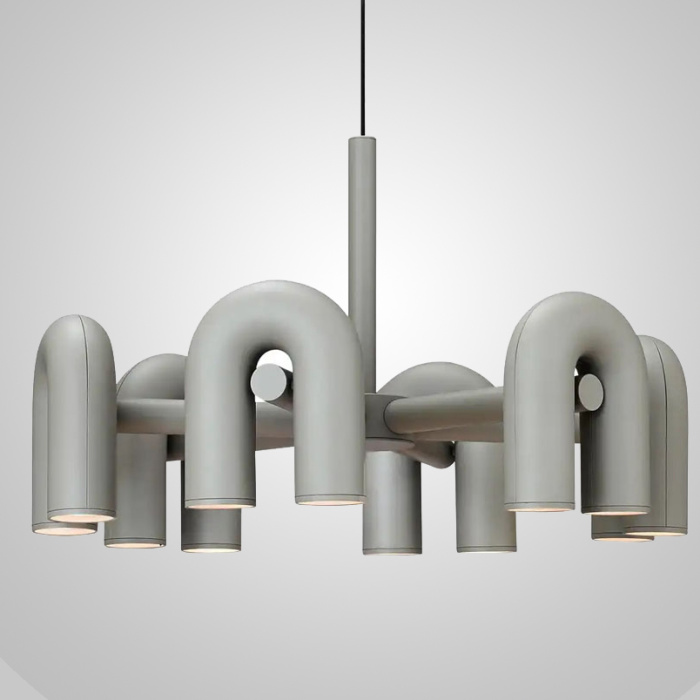 Подвесная люстра FANNY 12 Grey ImperiumLoft