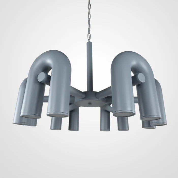 Подвесная люстра FANNY 12 Grey ImperiumLoft
