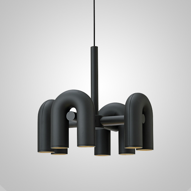 Подвесная люстра FANNY 12 Grey ImperiumLoft