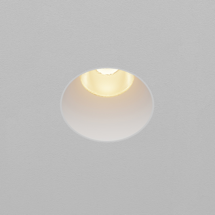 Встраиваемый светильник Maytoni Dip DL122-15W-2.7K-TRS-W