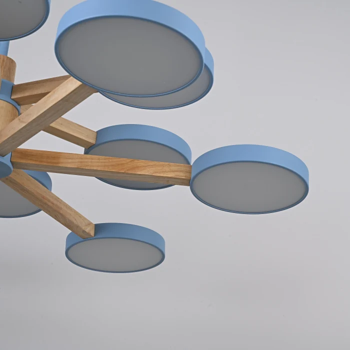 Подвесная люстра TURNA DBL L12 Blue ImperiumLoft