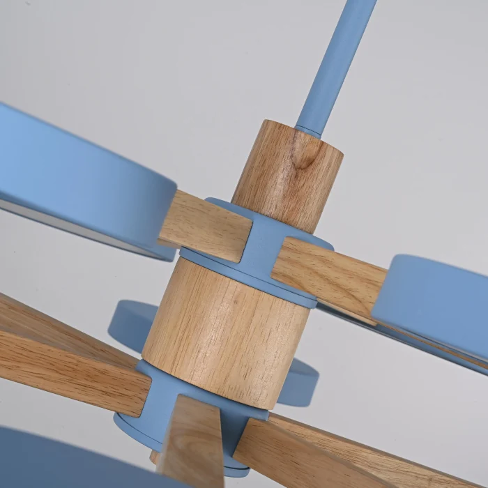 Подвесная люстра TURNA DBL L12 Blue ImperiumLoft